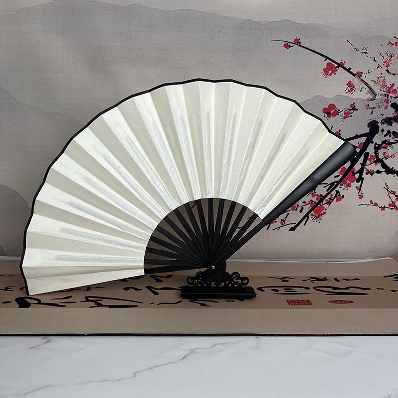 8-Inch & 10-Inch Double-Sided Chinese Ink Painting Folding Fan for Men and Women