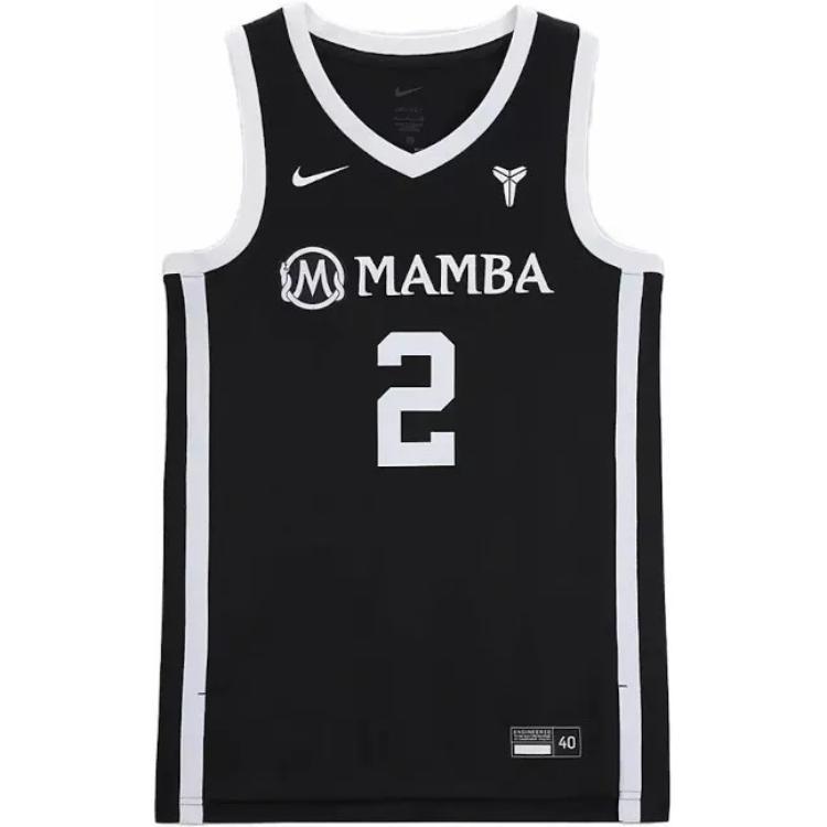 Nike Gigi Bryant Mambacita Basketball Jersey  Black White  Men s HF7754-010 S