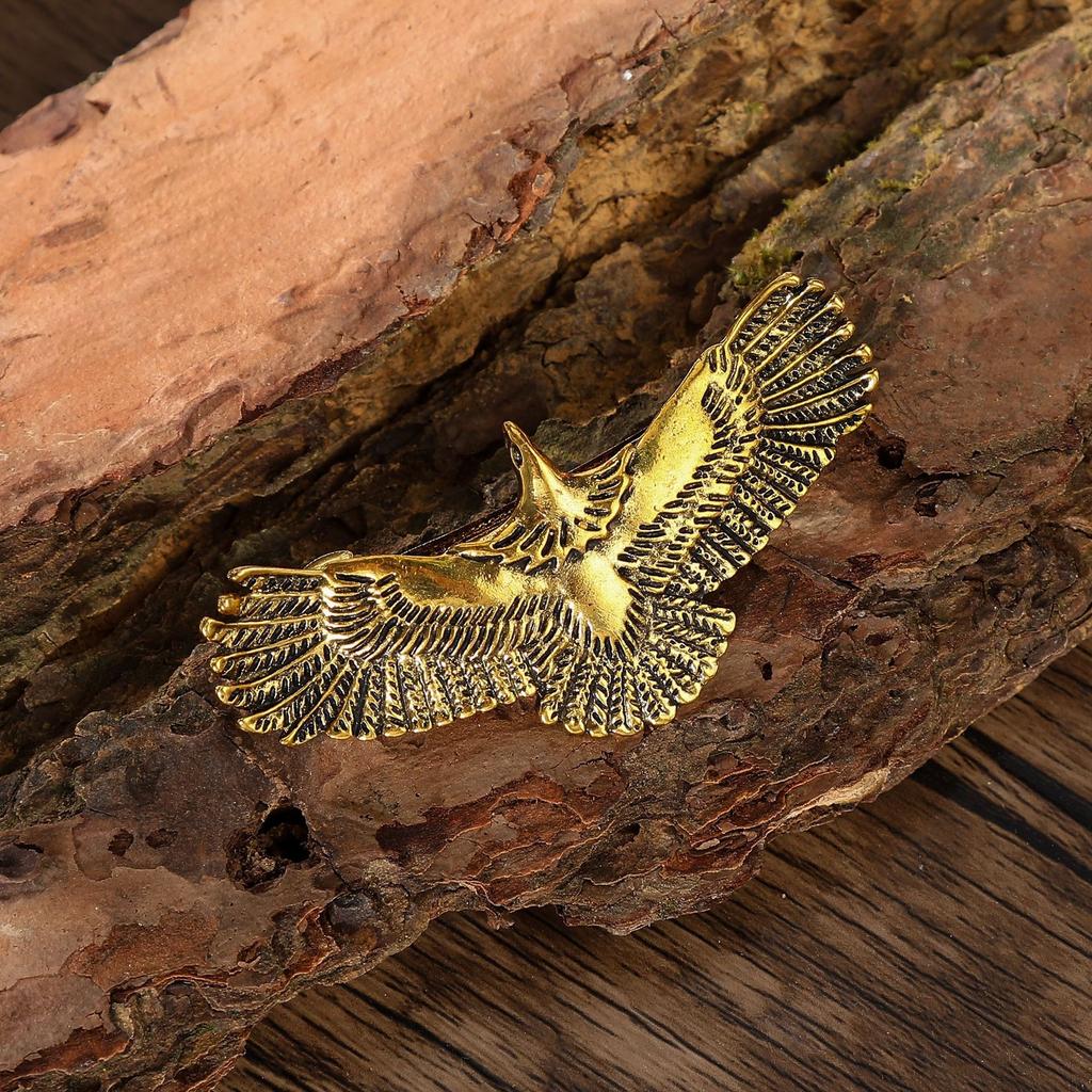 Viking Retro Eagle Hair Clip Spring Clip Fashionable Multifunctional Hair Accessory Women's Hair Clip Party Headpiece