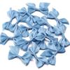 20pcs 4x7cm Polyester Satin Ribbon Bows Colorful Handmade Bow Flower For DIY Christmas Party Clothing Headwear Decor Accessories