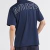 Move Sports DESCENTE EXcDRY Breathable Pique Polo Short NV00 Men's High-Gauge Shirt, Sleeve, (ST5SHSZ5MB)