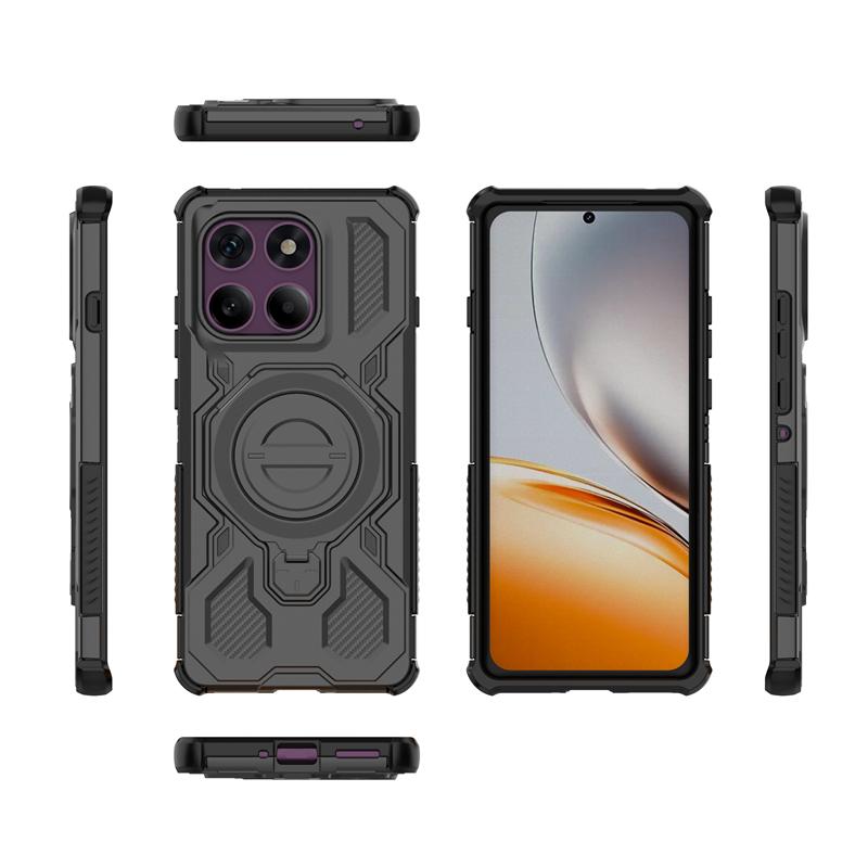 Magnetic Wireless Charge Cover For Motorola Edge 60 Pro Phone Holder Back Case Moto Edge 60 Pro Cover For Moto Edge 60 Pro Case