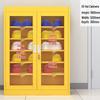Durable Safety Helmet Storage Cabinet for Construction Sites