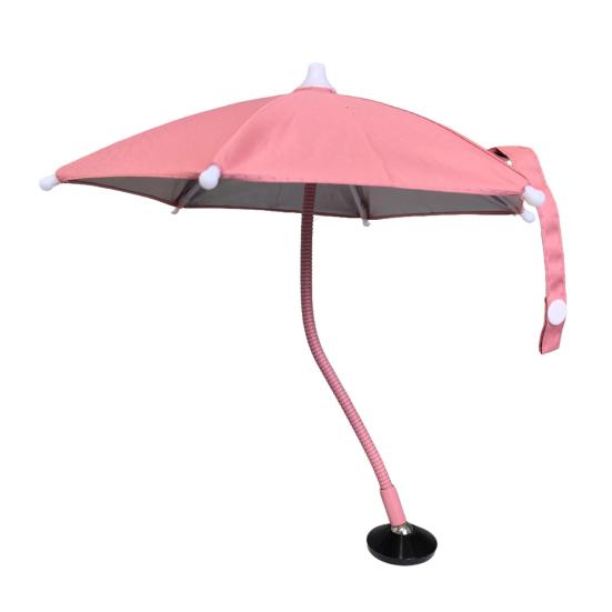 Magnetic Phone Umbrella Rotary Gooseneck Sun Protection Adjustable Outdoor Mobile Phone Sun Shade Cover Cell Phone Accessories