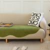 Unregelmäßig geformte weiche Sofahandtücher, einfarbig, luxuriöse Sofabezüge für Wohnzimmer, ganzjährig, universelle rutschfeste Couchbezüge