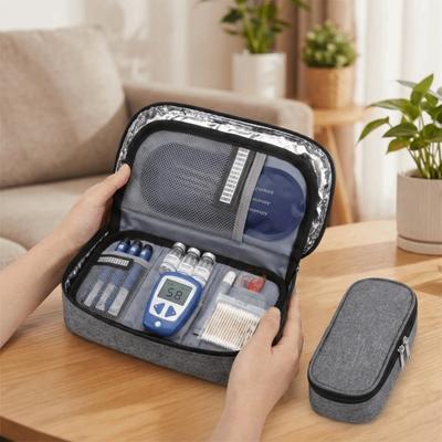 Waterproof Insulin Cooler Travel Case Insulin Pens Storage Box  Outdoor Camping