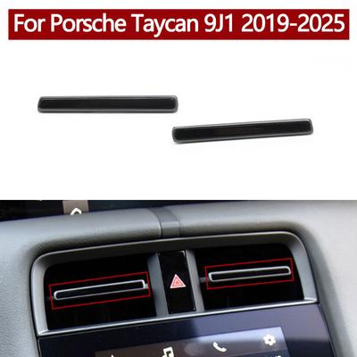 LHD RHD Automobil Přední Větrací Mřížka Středový AC Ventilační Mřížka Ozdobná Lišta Pro Porsche Taycan 9J1 -2025 9J1819111A 9J1819111B