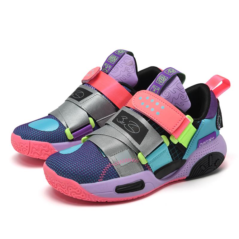 

New Teenager s Sports Shoes Breathable Professional Basketball Shoes For Children s Boys Summer Running Size 31-40 32