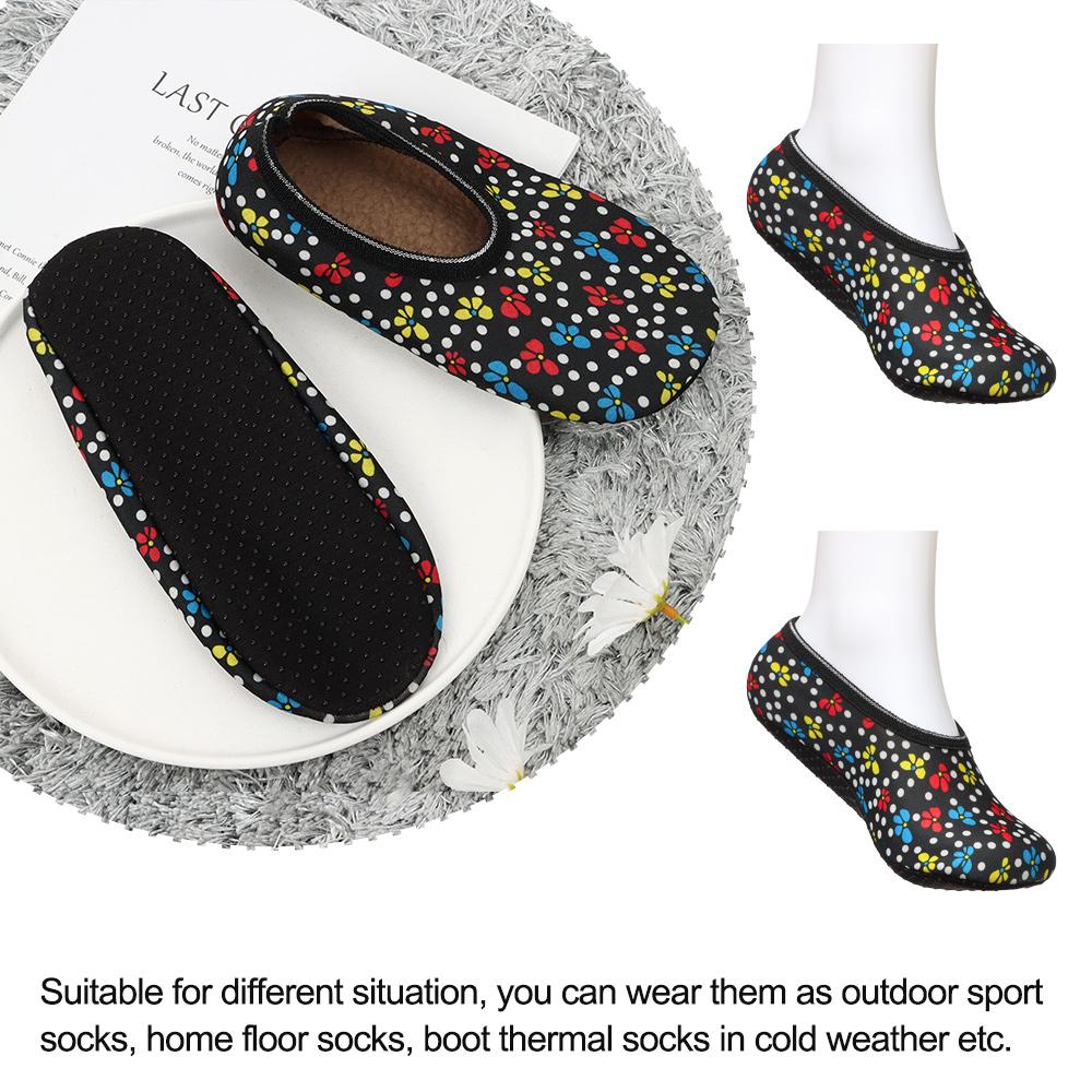 Elastic Winter Warm Fashion Non Slip Sockings Floor Slipper Bed Sock Thicken Floor Socks