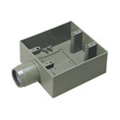 Resin Box and Cover for Exposed Switch Box 2 Units Single Outlet DM38422