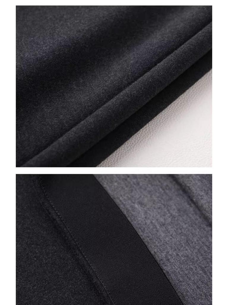 Women's Thickened Wool A-Line Skirt for Fall/Winter 2025 - High-Waisted, Hip Covering, Slimming Mid-Length Design