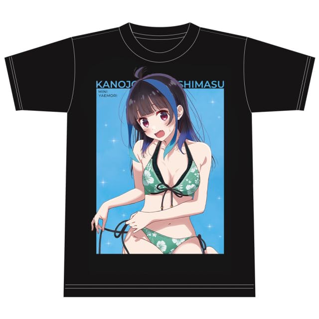 [azumaker] Rent-A-Girlfriend T-shirt Yaemori Mini Swimsuit Ver. XL Size