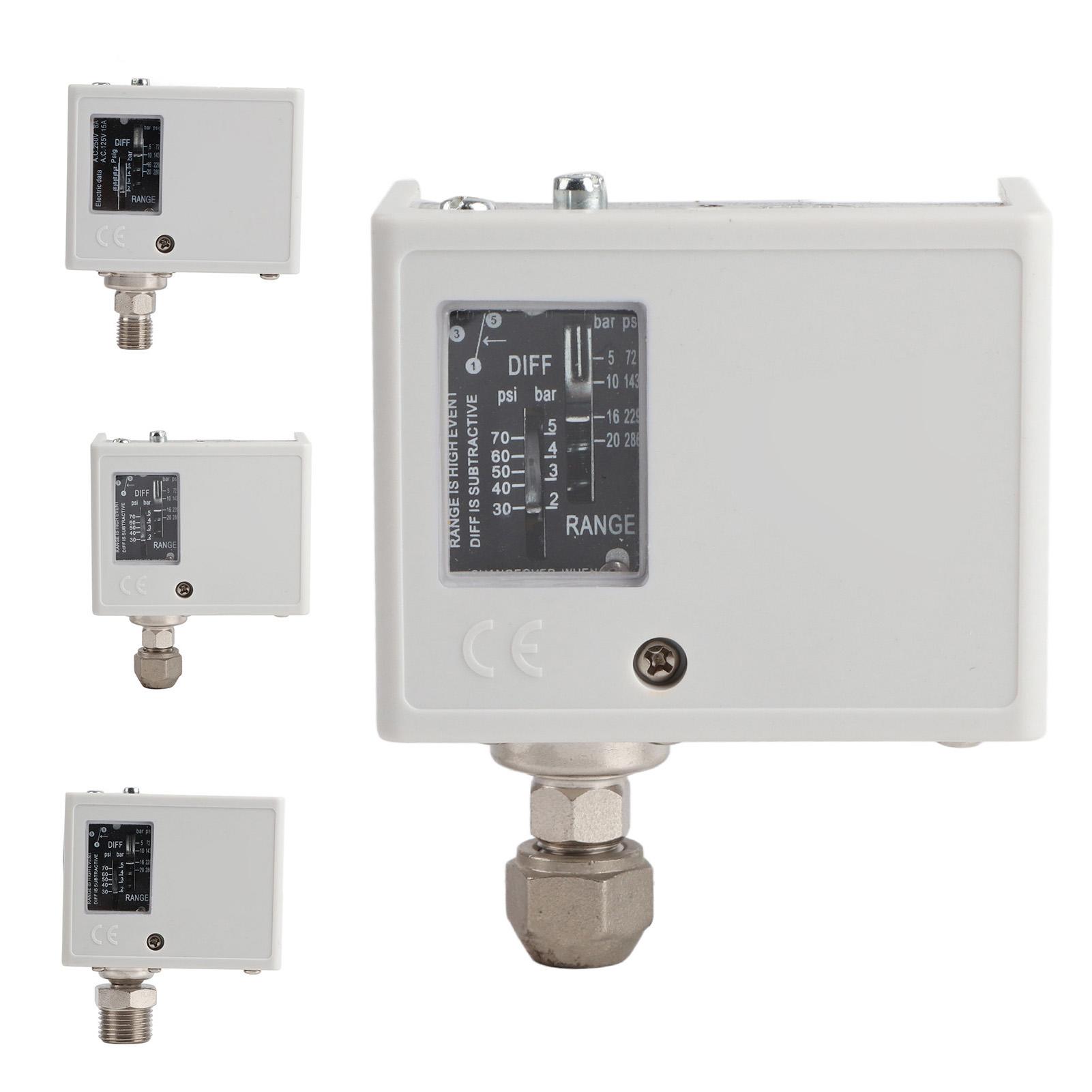 

Dryer Pressure Robust All Copper Lightweight 20KG ABS Brass Pressure Set AC125V AC250V for Industrial Using 2 points interface
