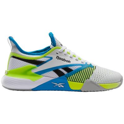 Nano Court Fitness Training Shoes White Citron Blue 24.0cm US6 Mens US7 Womens Low Top Athletic Sneakers Genuine Japan Import Authentic