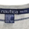 Nautica 90er Jahre Altes Karomuster Langarm Strick XXL Grau Pullover Große Größe Herren Gebraucht