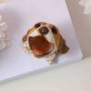 Cute Puppy Pen Holder Resin Desktop Organizer for Stationery Mini Dog Desktop Ornament Creative Gift for Students Office