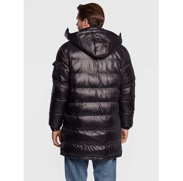 Winter Jacket Brave Soul MJK-JAREDLONG, Black, Standard Fit