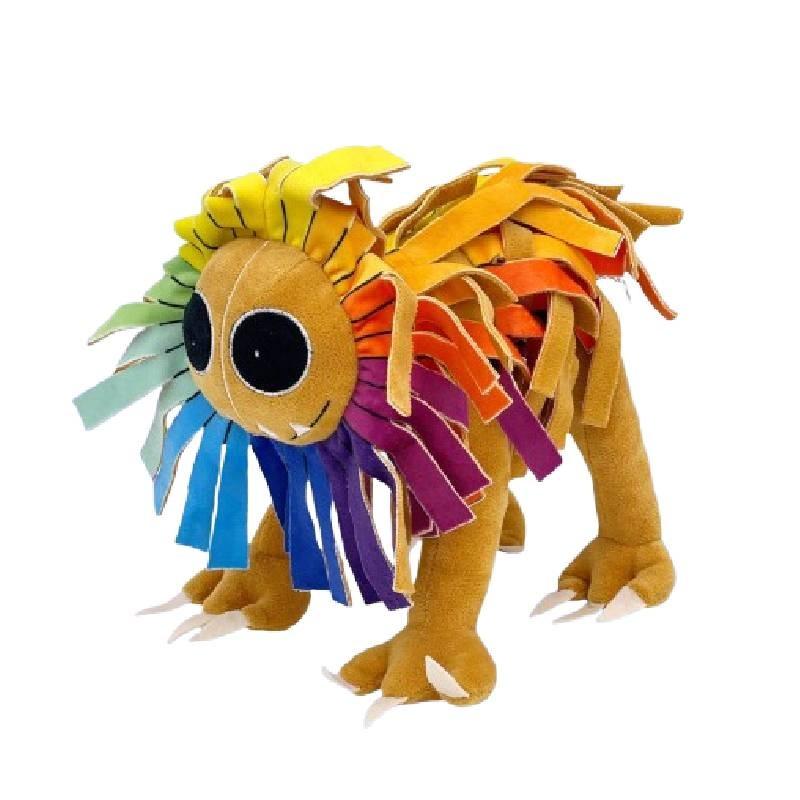 Adorable Nightmare Critters Plush Toy Featuring Green Dinosaur And Lion Design