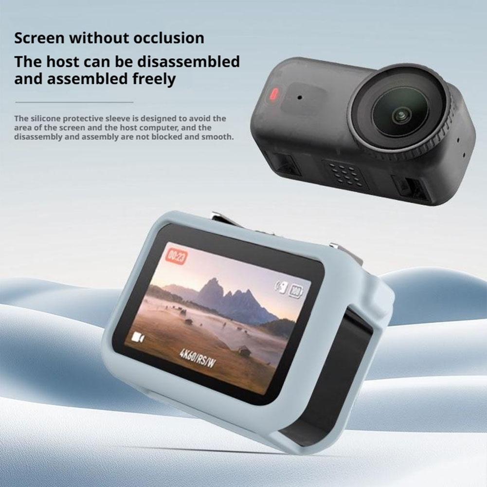 Drop-Proof Silicone Case for DJI Osmo Nano Camera Impact-Resistant Silicone Protective Cover Osmo Nano Camera Accessories