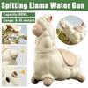 Pistolet à eau lama Jouet pour enfant Jouet drôle et astucieux Crache de l'eau Extérieur Emballage exquis Mignon Fournitures pour fête de piscine d'été
