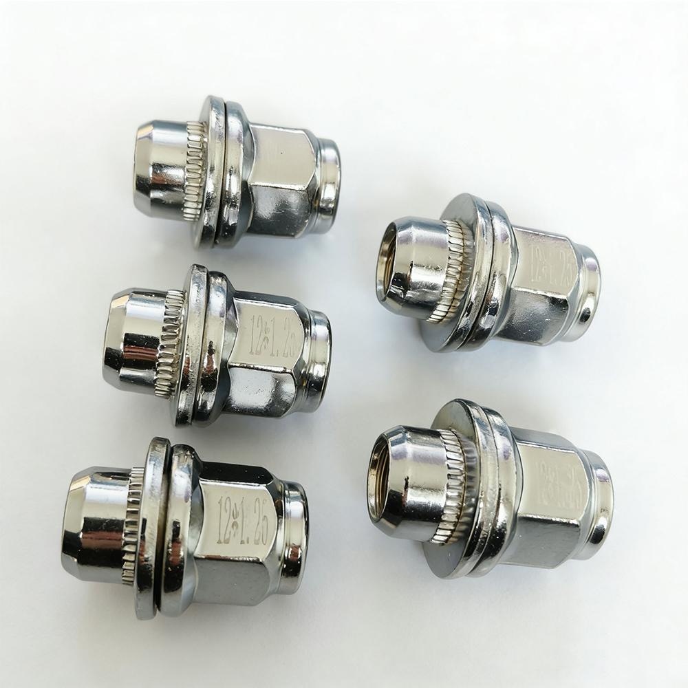 Комплект из 5 штук колесных гаек 40224-Jk00A Для Nissan 2009-2018 Для Infiniti 2007-2018