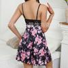 High-end Quality European and American New Sex Underwear, Sexy Lace Lace Slit Suspender Nightdress