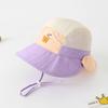 Baby Quick Dry Bucket Hat With Neck Flap Spring Autumn Thin Summer Mesh Sun Protection Cap For Boys And Girls