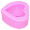 DIY Silicone Mold 3‑Dimensional Heart Shaped Rose Flower LOVE Cake Chocolate Soap Candle