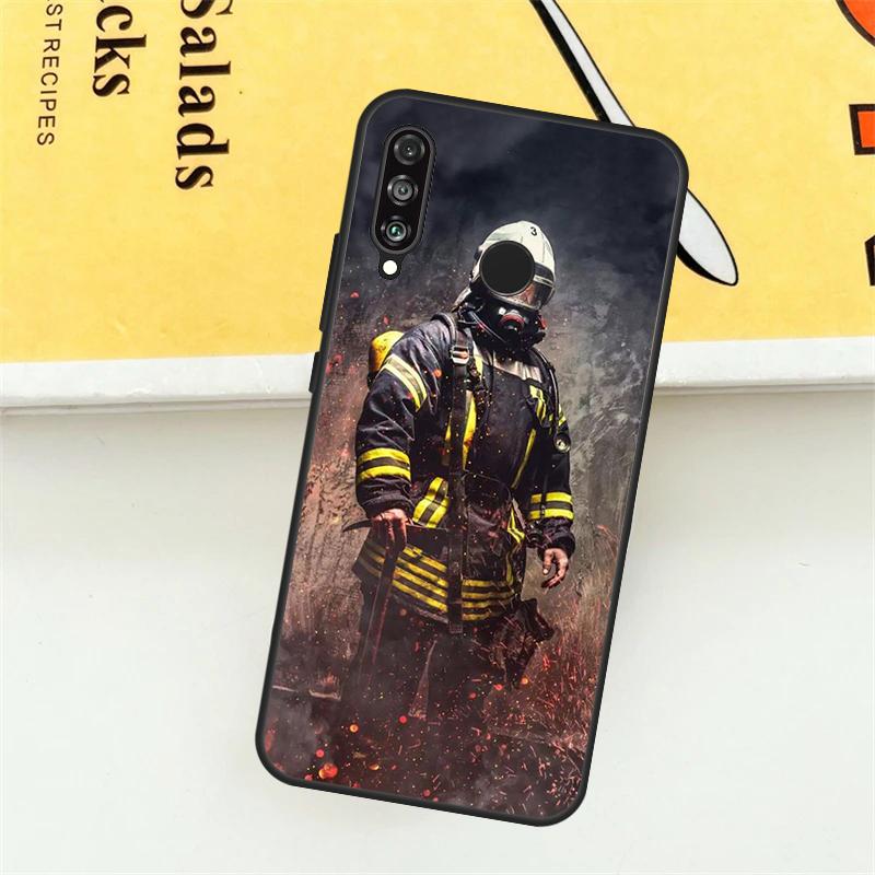 

Cool Firefighter Heroes Fireman For Huawei Nova 12S 12i 9 10 SE 7i 8i 11i Y60 Y61 Y70 Y72 Y73 Y90 Y91 P20 P40 P30 Lite Case Huawei Nova 3i