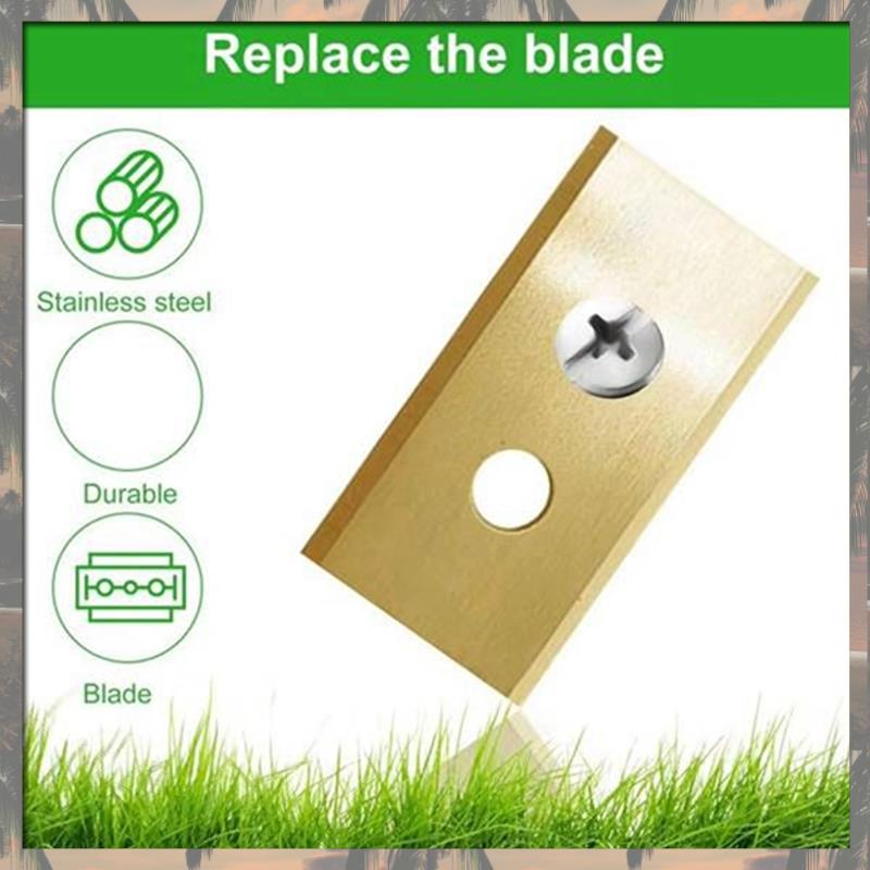 A70U New 60 Pcs Replacement Blades With Plastic Washers For Mammotion Luba & Yuka All Series Robotic Lawnmower Blades B