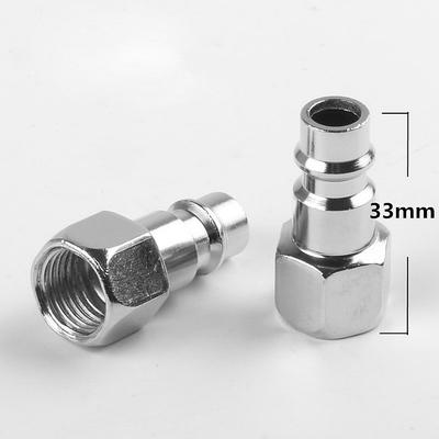 10 stuks PF20 G1/4 BSP1/4 Europees Type Pneumatische Snelkoppeling Connector Binnenschroefdraad Voor Luchtcompressor Pistool
