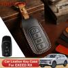 A+ Car Dedicated Leather Key Case Cover For Chery EXEED RX -Present Keychain