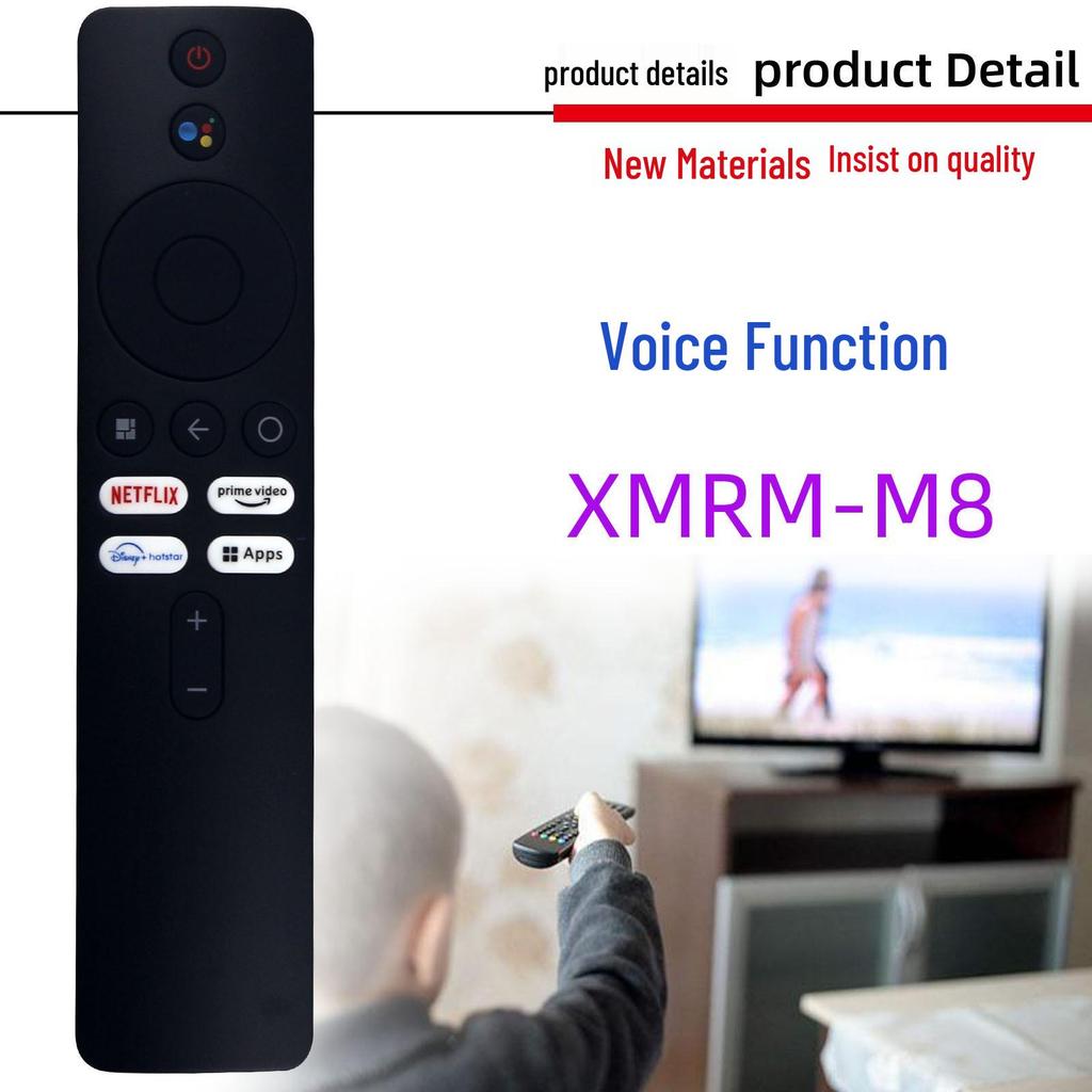 Kompatibel mit Xiaomi TV Box Bluetooth Sprachfernbedienung XMRM-M3/M6/M8/M2