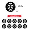 2026 Heet Voor Renault Naafdoppen Nieuwe Auto Slot Sleutelgat Stickers Deurslot Bescherming Auto Stickers Voor Renault koleos duster megane logo's