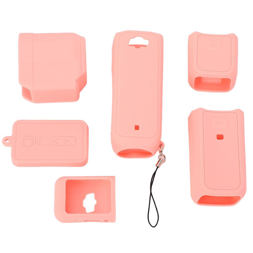 Pocket Camera Silicone Protective Case Soft Accurate Hole Position Handheld Camera Protective Cover Pink