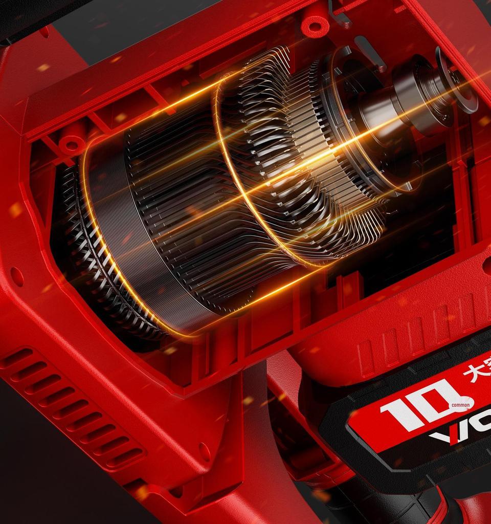 High-Power Rechargeable Handheld Electric Chainsaw with Lithium Battery for Tree Felling and Logging