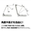Archiss Double Swing-stand by Me Silver As-wsbm-sl