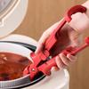 1pc Anti Scald Bowl Holder Clip 2 In 1 Hot Bowl Gripper Dish Lifter Clips Silicone Clamp Heat-Resistant Tongs Kitchen Gadgets