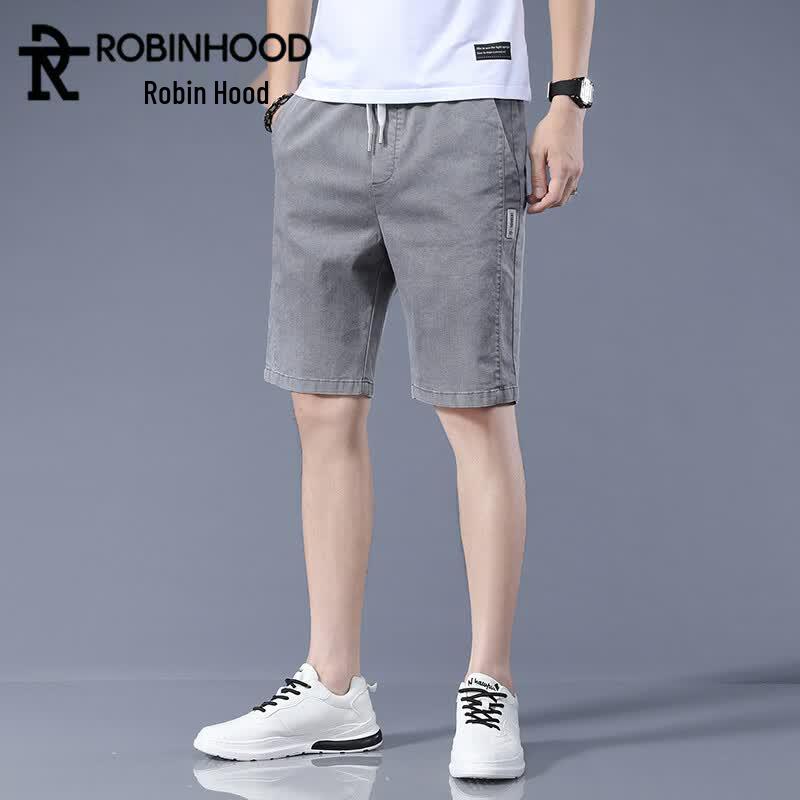ROBINHOOD Men s Ice Silk Quick-Dry Shorts 2XL светло-серый
