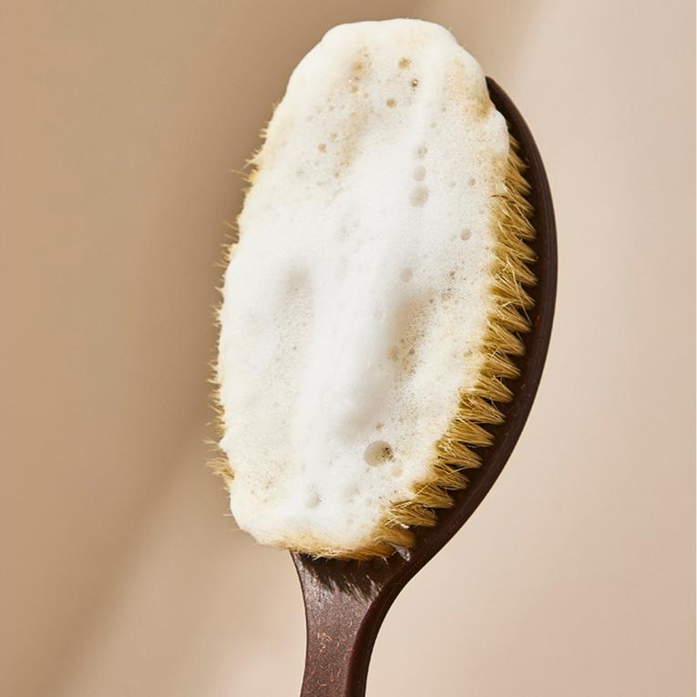 Bath Brush Bristle Brush Body Rub Back Long Handle Body Brush Household Dry Brush Back Soft Hair Rub Bath Brush