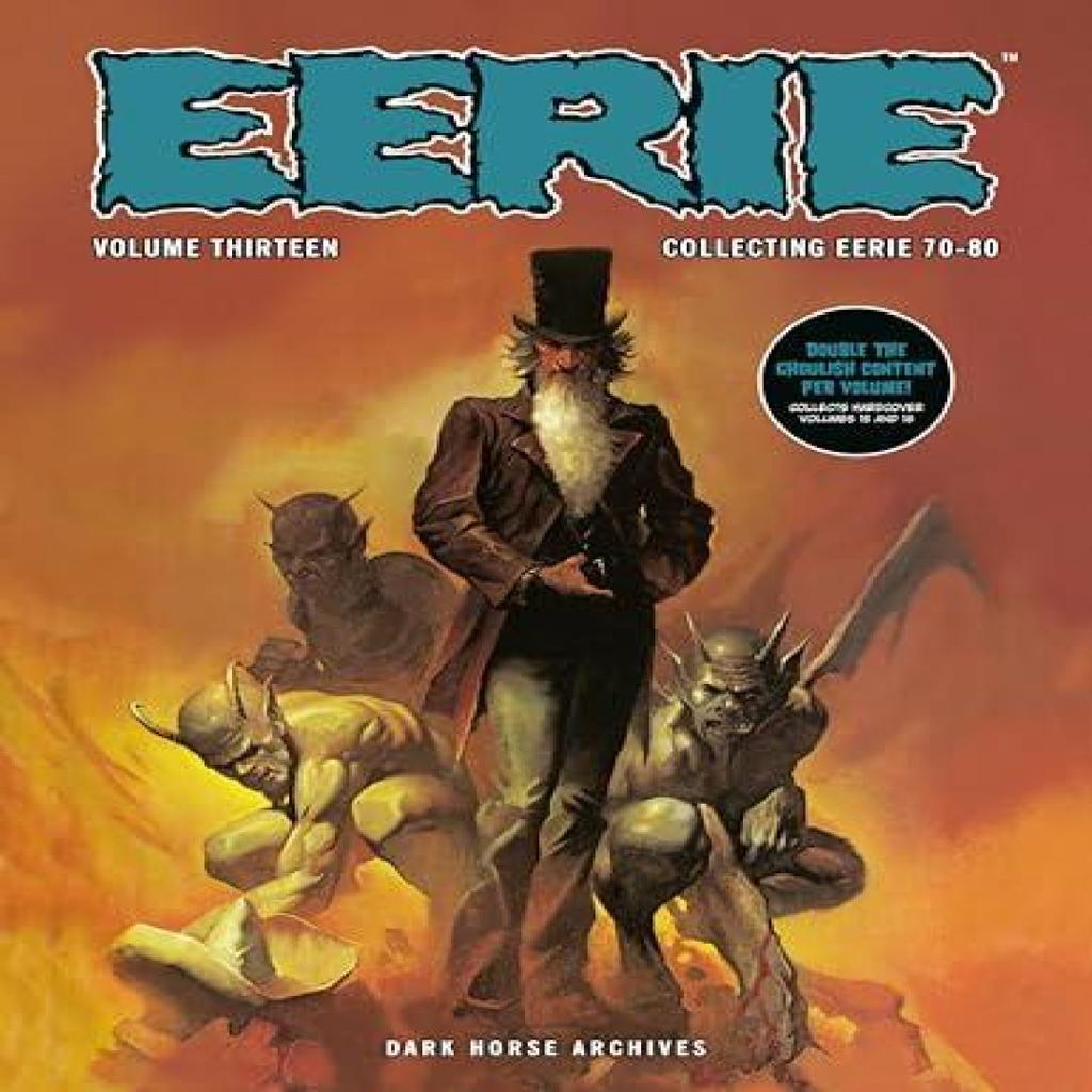 Eerie Archives Volume 13 DoubleSized Volume by Bill Dubay Paperback Book 9781506749624