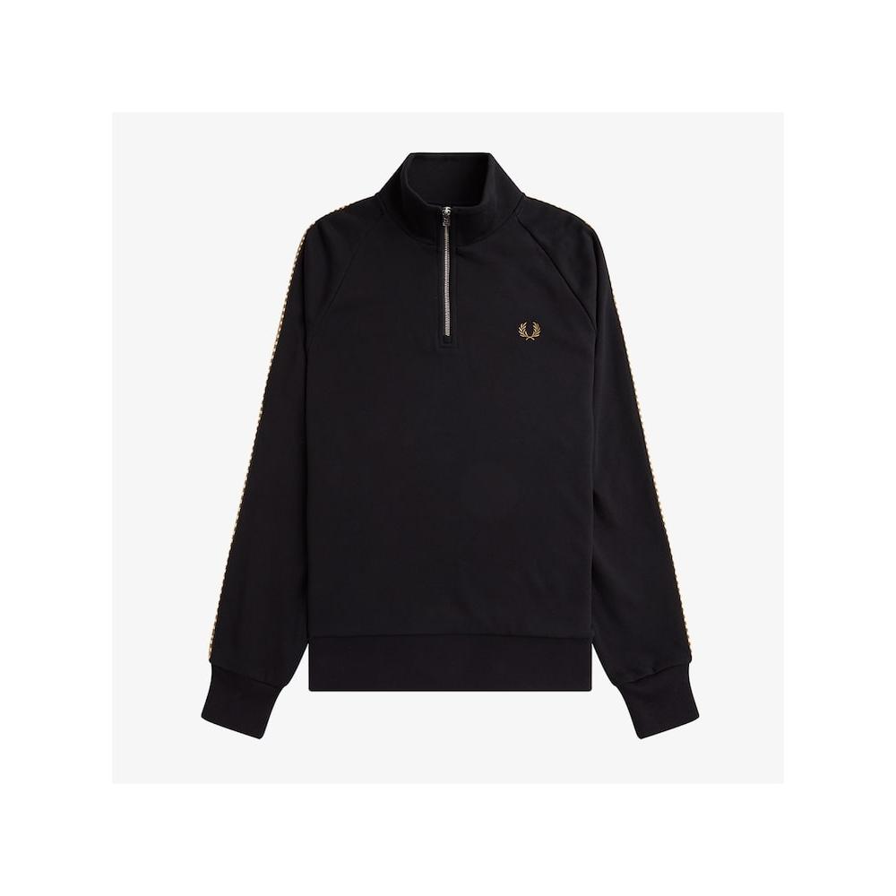 Fred Perry [headquarters Genuine] Fred Perry [sharp] Checkerboard Tape Half Zip Sweatshirt  102  Afpm2336587 102 qzgAfpm2336587 102