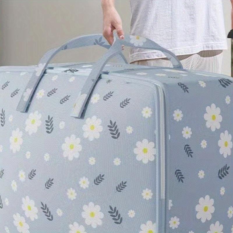 Quilt Storage Bag Large Capacity Wardrobe Quilt Clothes Storage Bag Thickened Folding Moving Bags With Handles