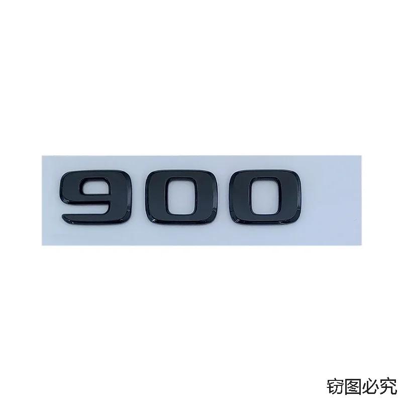 ABS Car Body Side Letters Badge Tail Trunk Sticker for Mercedes Benz G700 G800 G900 900 800 700 Emblem W210 W213 W204 W251 W111