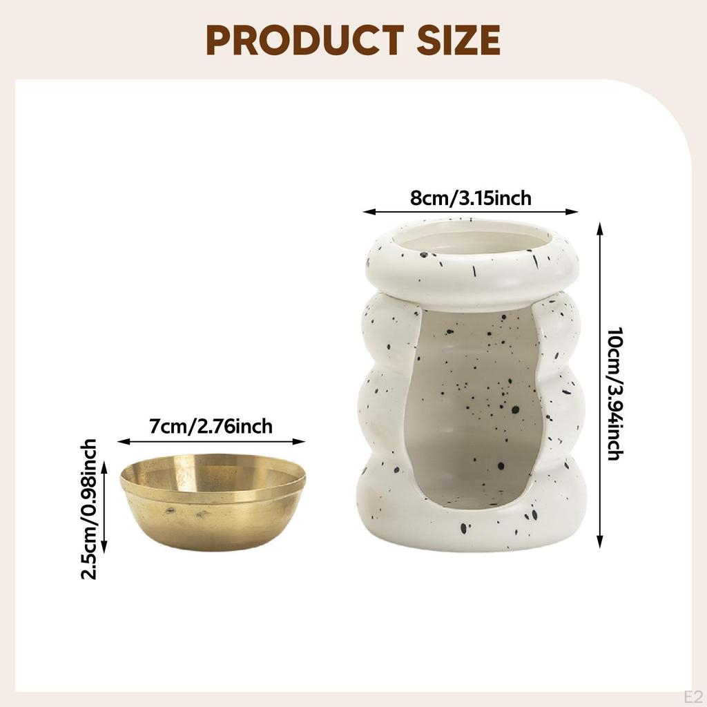 Aroma Diffuser Ceramic Holder for Tealight Candles And Essential Oils