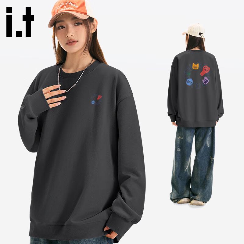 Fingercroxx IT Unisexowa Luźna Bluza z Długim Rękawem