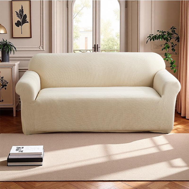 1/2/3/4 Seater Sofa Cover for Living Room L Shaped Corner Sofa Cover Stretch Sofa Slipcovers Elastic Thick Armchair Couch Cover