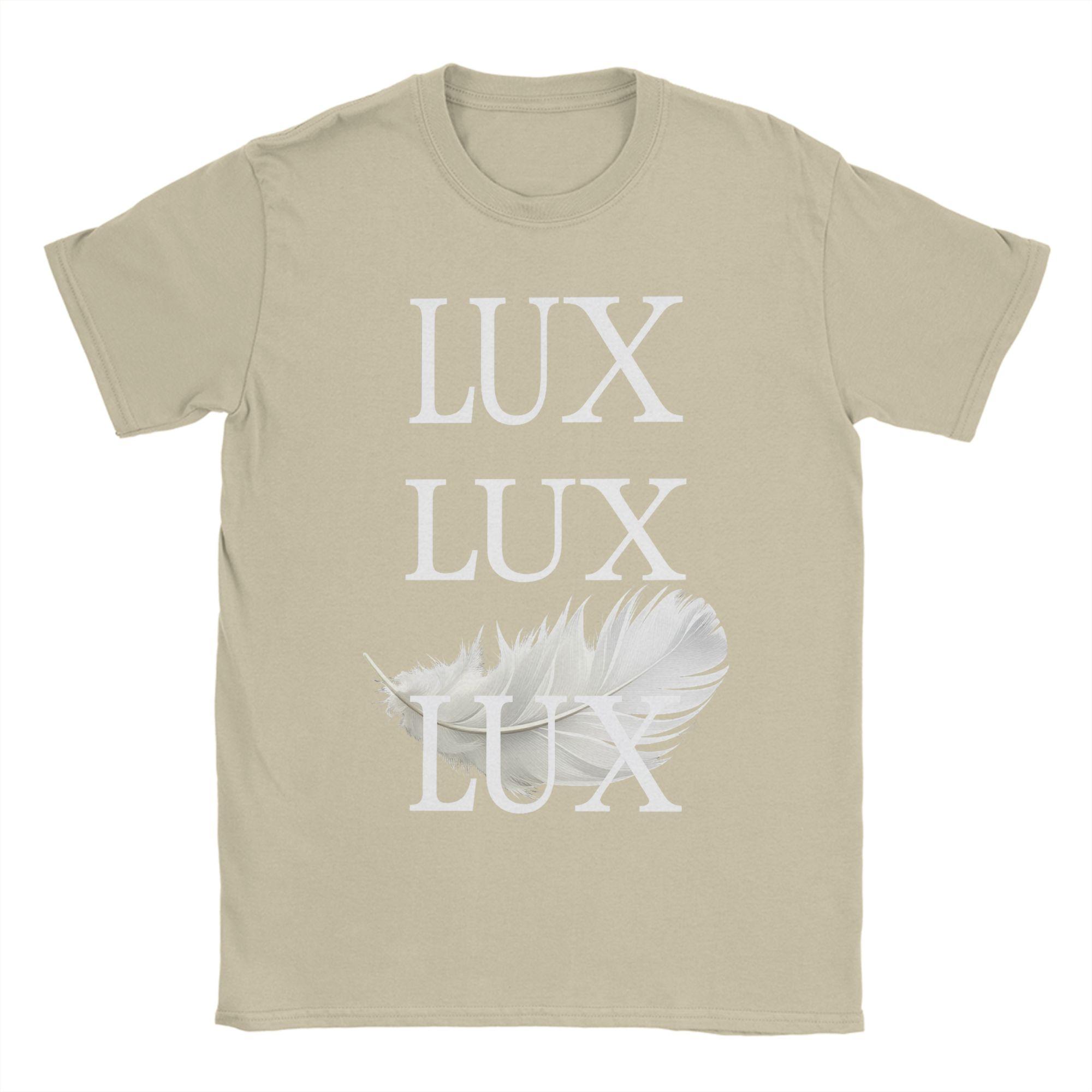 

Creative Rosalia Lux Tour 2025 T-Shirt for Men O Neck Cotton T Shirts Short Sleeve Tees New Arrival Clothes 4XL