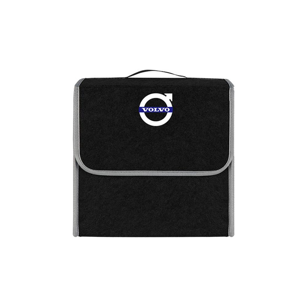 Car Trunk Storage Bag Felt Cloth Organizer Box Auto Accessories For Volvo V40 V60 V90 XC60 XC40 XC90 S60 S90 C50 S40 C70 Rdesign