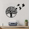 Metal Crafts Wall Decoration Art Tree Of Life Outdoor Courtyard Decoration Logo 1PC  Anniversary Wall Gift Home Decoration